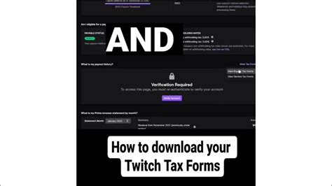 twitch tax documents|How to file your twitch 1099 taxes (step